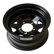 TYREX HD STEEL WHEEL ET -20 6.5X15 BLACK FOR SUZUKI