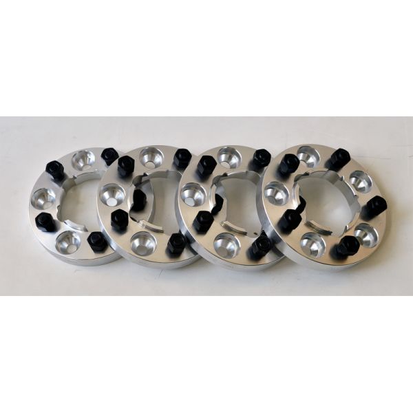 aluminium fälg spacers Kit 30MM LAND ROVER with Centrum nav