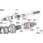 BEARING (FOR OUTPUT SHAFT CENTER)