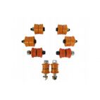 Complete Front Axle PU Bush Kit J80