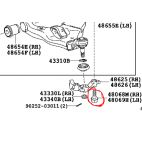 BOLT, Lower control arm