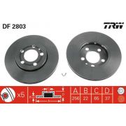 Brake Disc VAG 256mm