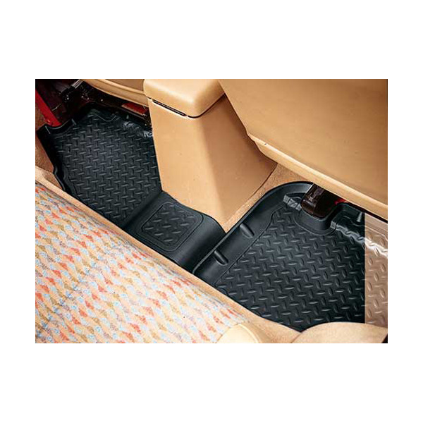 Floor mat set, rear, husky liners