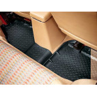 Floor mat set, rear, husky liners