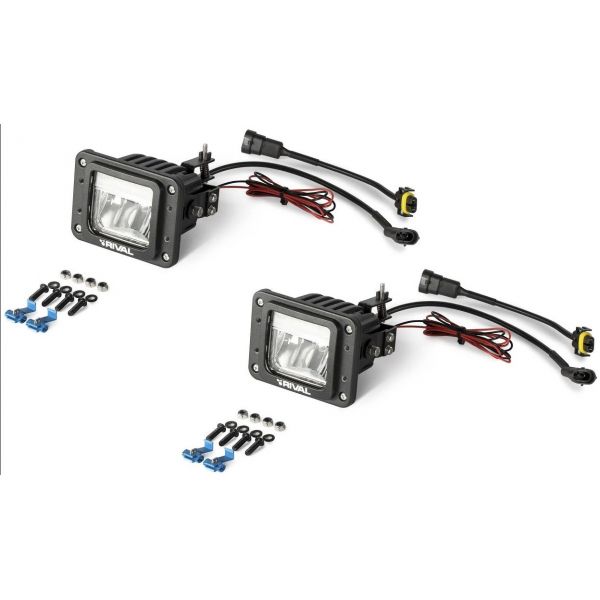 Osram Lights for Rival Front Bumpers