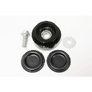 A/C compressor belt tensioner