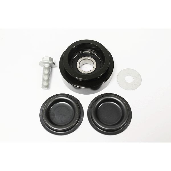 A/C compressor belt tensioner