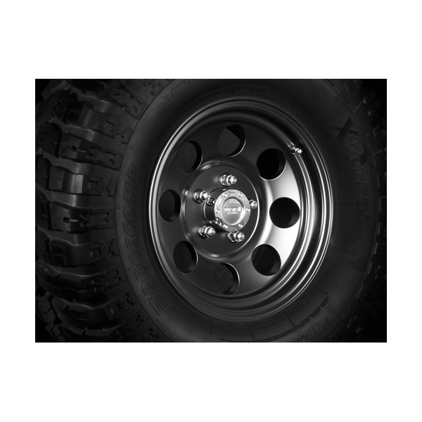 Alloy wheel black 7x15 ET 0