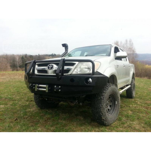 Front winch bumper with bullbar 08-11