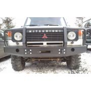 Front winch bumper with bullbar Pajero 1