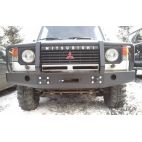 Front winch bumper with bullbar Pajero 1