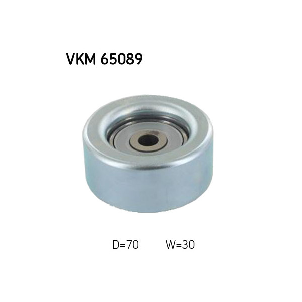 Guide pulley for belt SKF