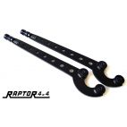 PAIR OF HD FRONT RADIUS ARMS CORRECTION 4° FROM 300tdi