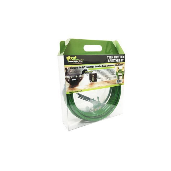 UNIVERSAL TWIN MANIFOLD FILTERED BREATHER KIT