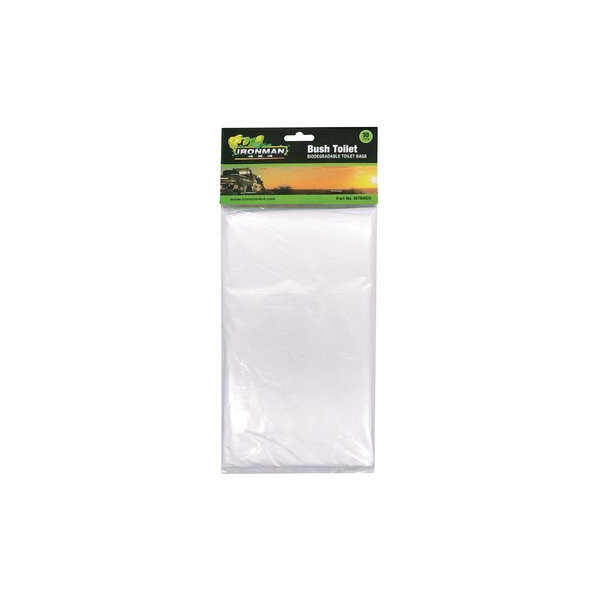 BUSH TOILET REPLACEMENT BIODEGRADABLE BAGS (10 PER PACK)
