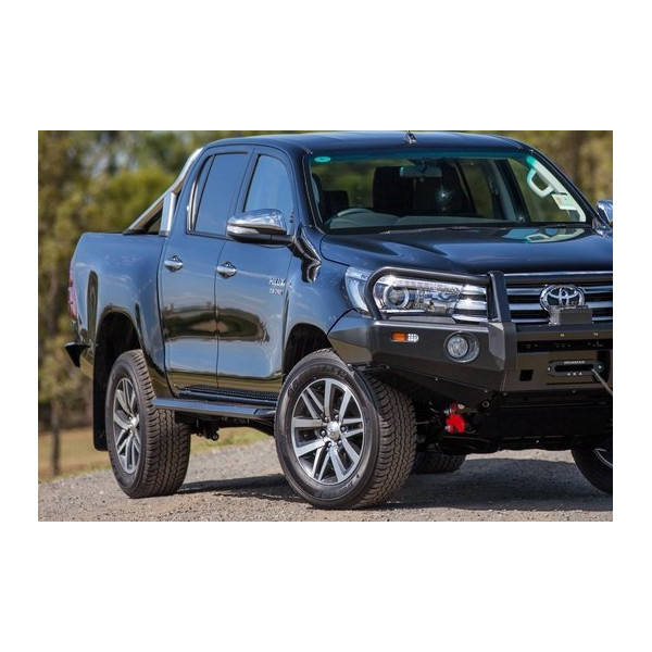 STEEL SIDE STEPS DUAL CAB MODELS ONLY