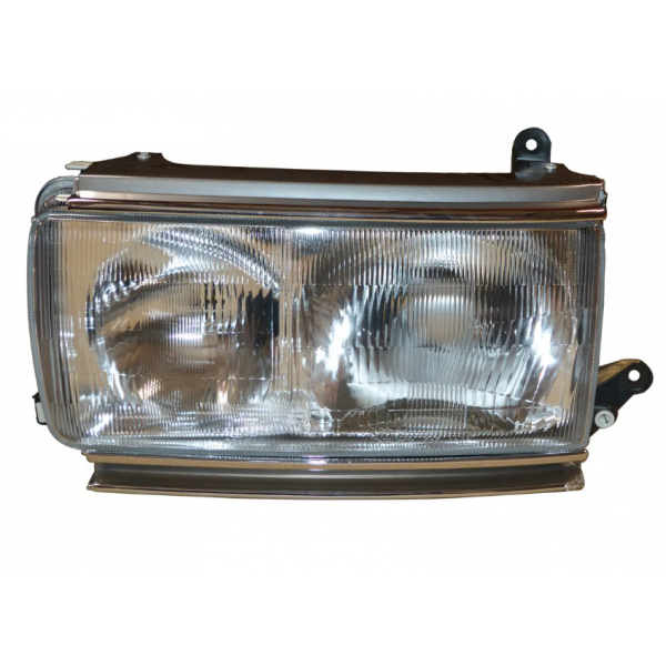 left headlight, manual adjust