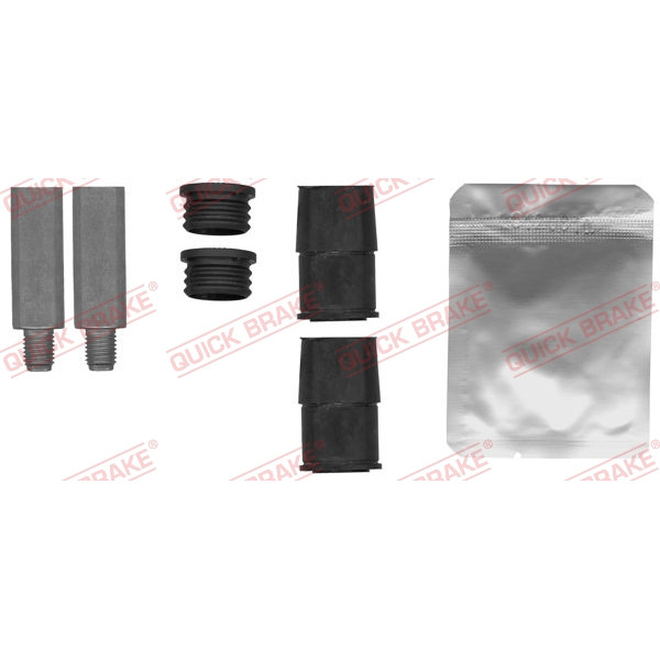 Brake caliper guide sleeve kit