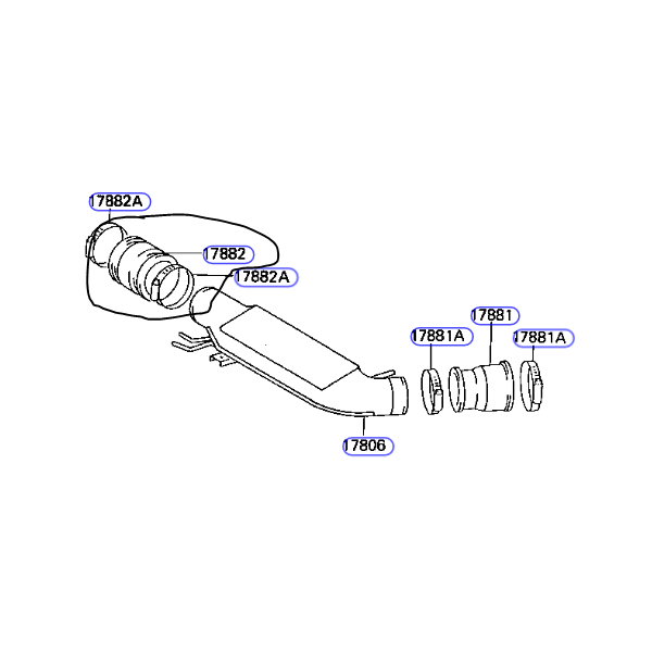 Air cleaner hose
