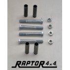Bolt kit for 2 leaf springs Suzuki