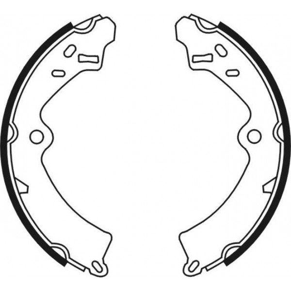 Rear brake shoes Suzuki SJ / Samurai Rear brake shoes Suzuki SJ / Samurai