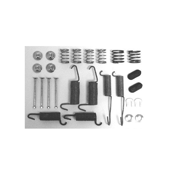 Rear drum brake hardware kit 10 x 2.5"