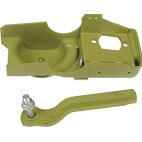 Spring and shock mounting plate front right