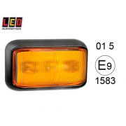 LeD SIDE LAMP YELLOW 12/24V 58x35x19