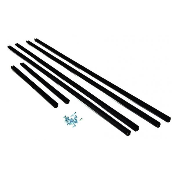 TRUCK CAB REAR SLIDING WINDOW CHANNEL SEAL SET