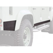 Land Rover Defender 110 (1983-2016) Sill Protector / Black - by Front Runner