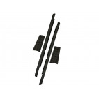 Land Rover Defender 110 (1983-2016) Sill Protector / Black - by Front Runner