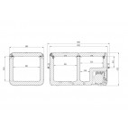 Dometic CFX3 75DZ Dual Cooler/Freezer