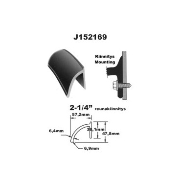 Universal flare 2-1/4