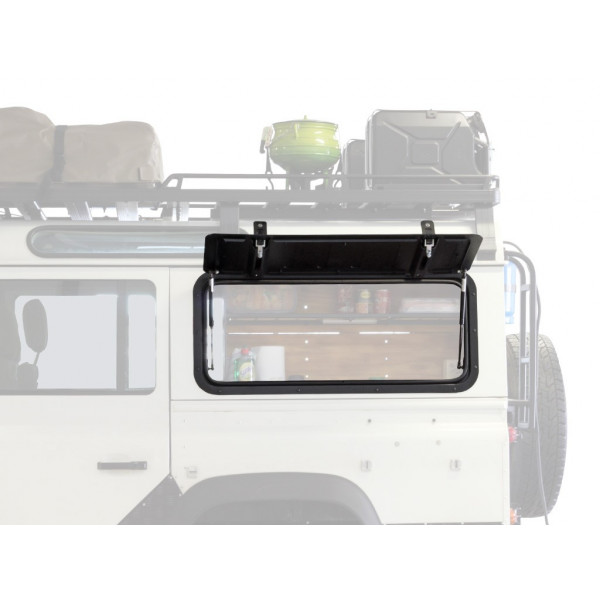 Land Rover Defender (1983-2016) Gullwing -ikkuna / alumiini - valmistajalta Front Runner