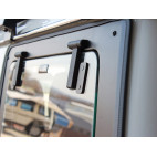 Toyota Land Cruiser 76 Gullwing Window / Left Hand Side Glass - by Front Runner