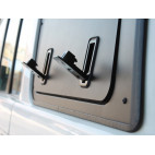 Toyota Land Cruiser 76 Gullwing Window / Left Hand Side Aluminium - by Front Runner