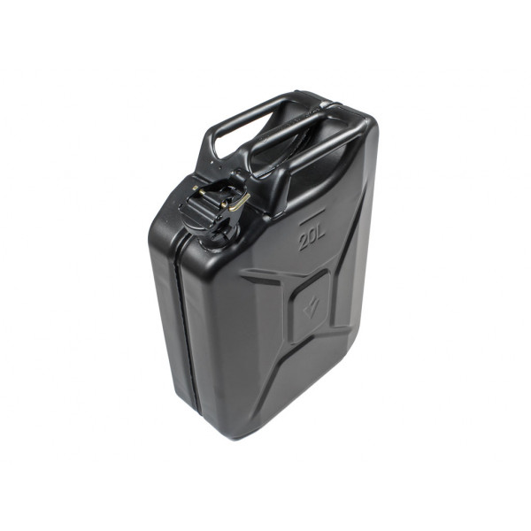 20l Jerry Can - musta teräsviimeistely 20l Jerry Can - musta teräsviimeistely