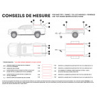 Truck Canopy or Trailer with OEM Track Slimline II Rack Kit / 1255mm(W) X 1762mm(L) - by Front Runner