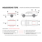 PickUp Flakkåpa or Trailer Slimline II Rack Kit / Tall / 1345mm(W) X 1762mm(L) - av Front Runner