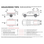 Pickup flakkåpa eller släp med OEM Track Slimline II Rack Kit / Tall / 1475 mm(B) X 2368 mm(L) - av Front Runner