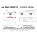 Lastbilskapell eller släpvagn med OEM Track Slimline II Rack Kit / Tall / 1475mm(W) X 2772mm(L) - av Front Runner