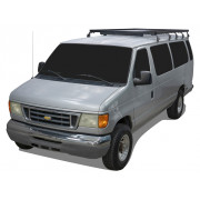 Ford E150/E250/E350 Extended Cab (1992-2014) Slimline II 3/4 -kattotelinesarja - eturungon