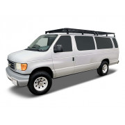 Ford E150/E250/E350 Extended Cab (1992-2014) Slimline II -kattotelinesarja - Frontrunnerilta