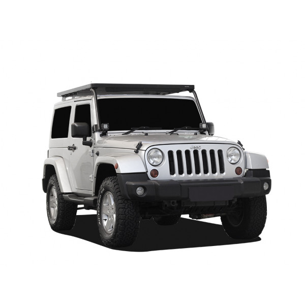 Jeep Wrangler JK 2 Door (2007-2018) Extreme Slimline II Roof Rack Kit - by Front Runner