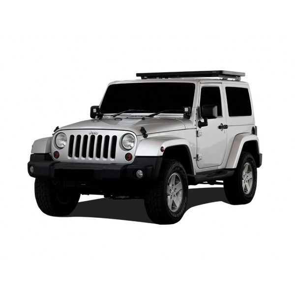 Jeep Wrangler JK 2 Door (2007-2018) Extreme Slimline II 1/2 Roof Rack Kit - by Front Runner