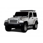 Jeep Wrangler JK 2-dörrar (2007-2018) Extreme Slimline II 1/2 tak räckessats - av Front Runner