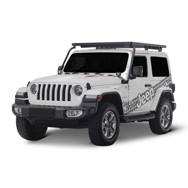 Jeep Wrangler JL 2-ovinen Mojave/Diesel (2018-nykyinen) Extreme Slimline II kattotelinesarja - Front Runner
