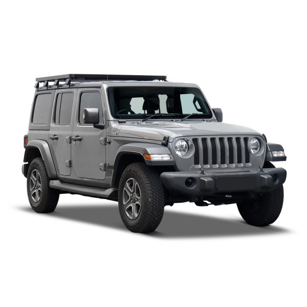 Jeep Wrangler JL 4-dörrar (2018-Current) Slimline II 1/2 tak räckessats - av Front Runner