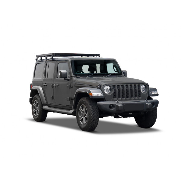 Jeep Wrangler 4xe (2021-Current) Slimline II 1/2 Roof Rack Kit / Tall - by Front Runner