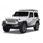 Jeep Wrangler JL 2 Door (2018-Current) Slimline II 1/2 Roof Rack Kit / Tall - by Front Runner